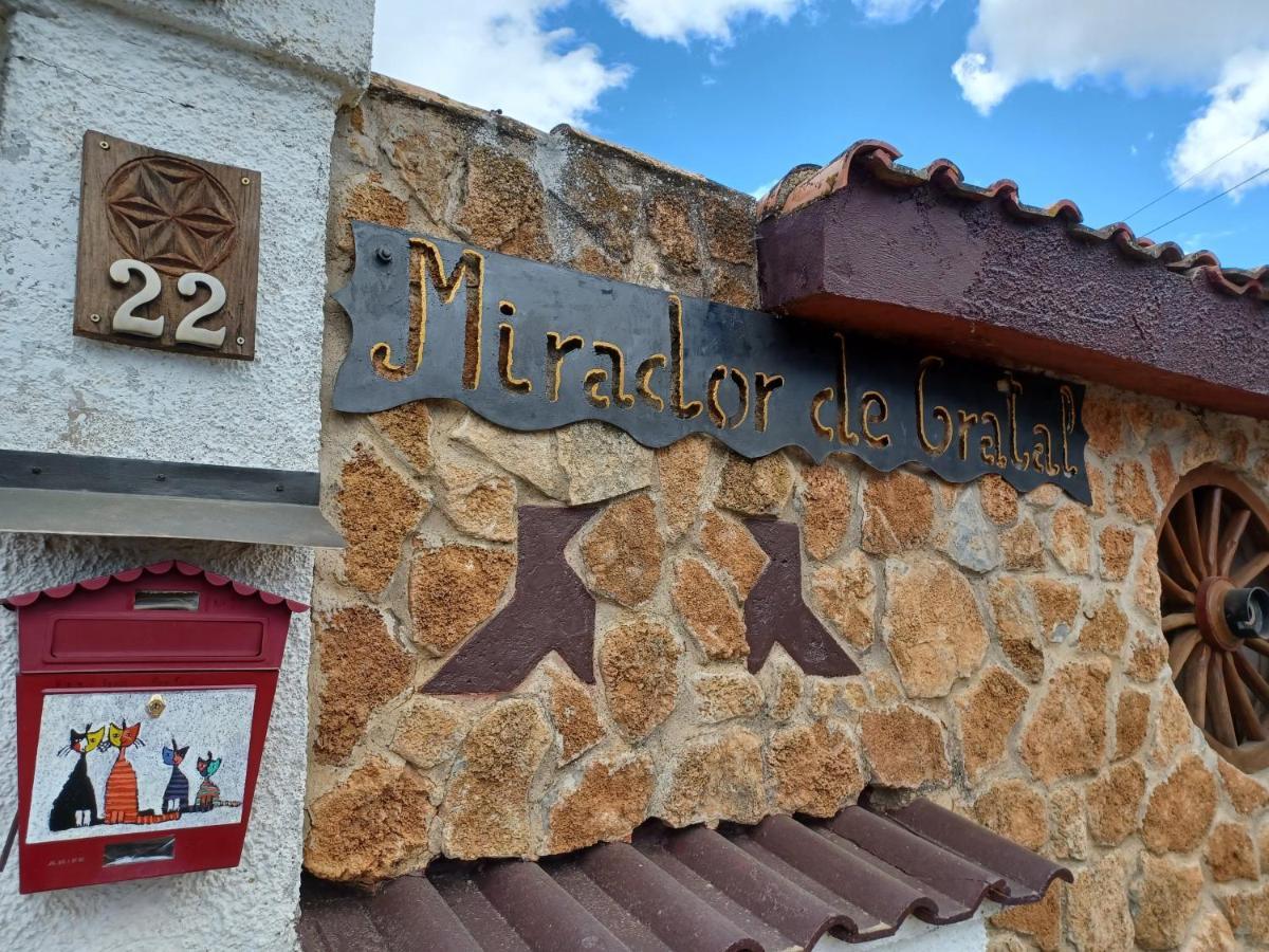 Mirador De Gratal - Sierra De Loarre Villa Bolea Exteriör bild